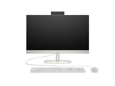 All in One PC | HP Pro One 240 G10 | Intel® Core™ i7-1355U Processor | 8GB RAM DDR4 | Storage 512 GB SSD NVMe | 23.8" Inches FHD | White Color | HP Wired USB Keyboard and Mouse | DOS - No Windows | 1 Year Warranty