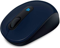 Microsoft 43U-00014 Wireless Blue Track Technology Sculpt Mobile Mouse - Wool Blue