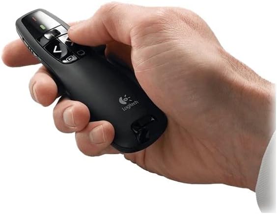Logitech Wireless Presenter R400, Presentation Wireless Presenter with Laser Pointer