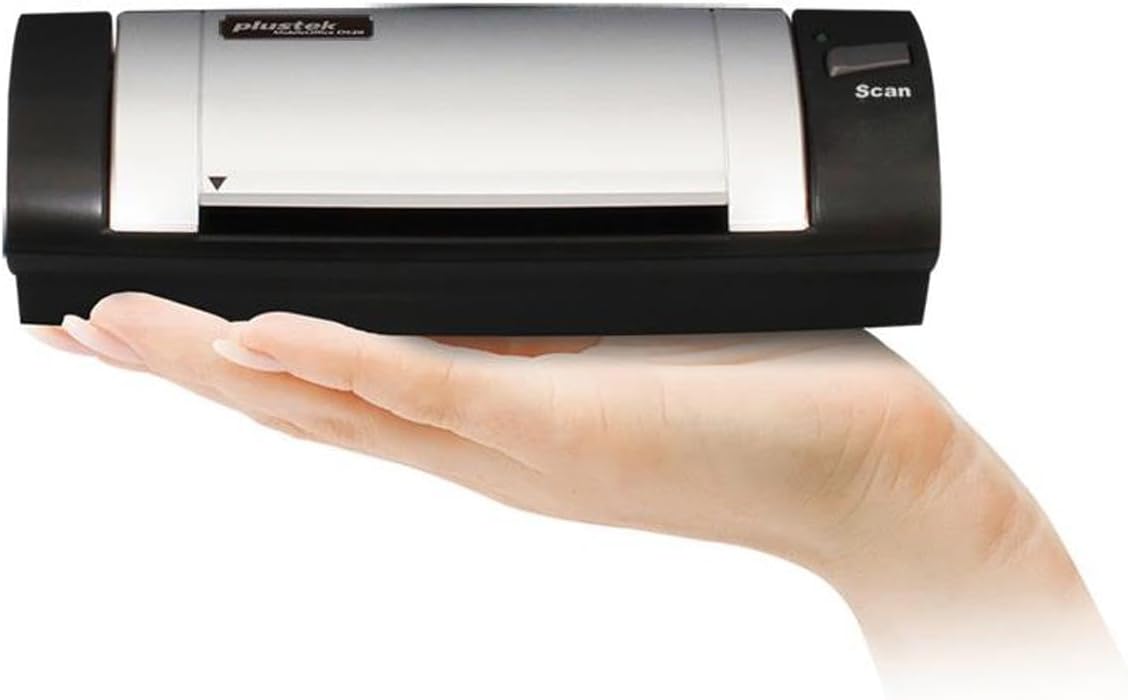 Plustek MobileOffice D620 - 5 sec| page | 600dpi | A6 | USB | Duplex Portable Scanner | 6 MW - Scanner