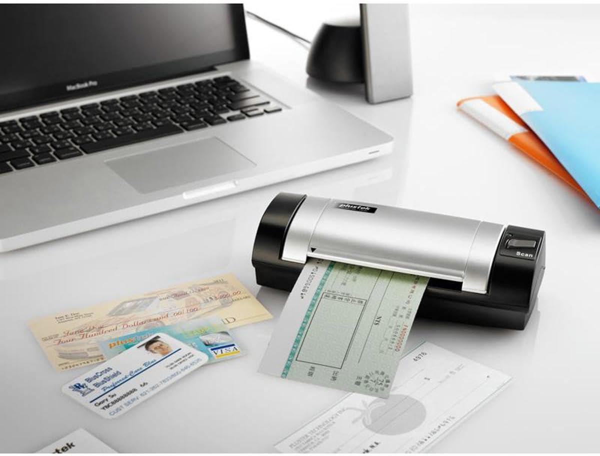 Plustek MobileOffice D620 - 5 sec| page | 600dpi | A6 | USB | Duplex Portable Scanner | 6 MW - Scanner