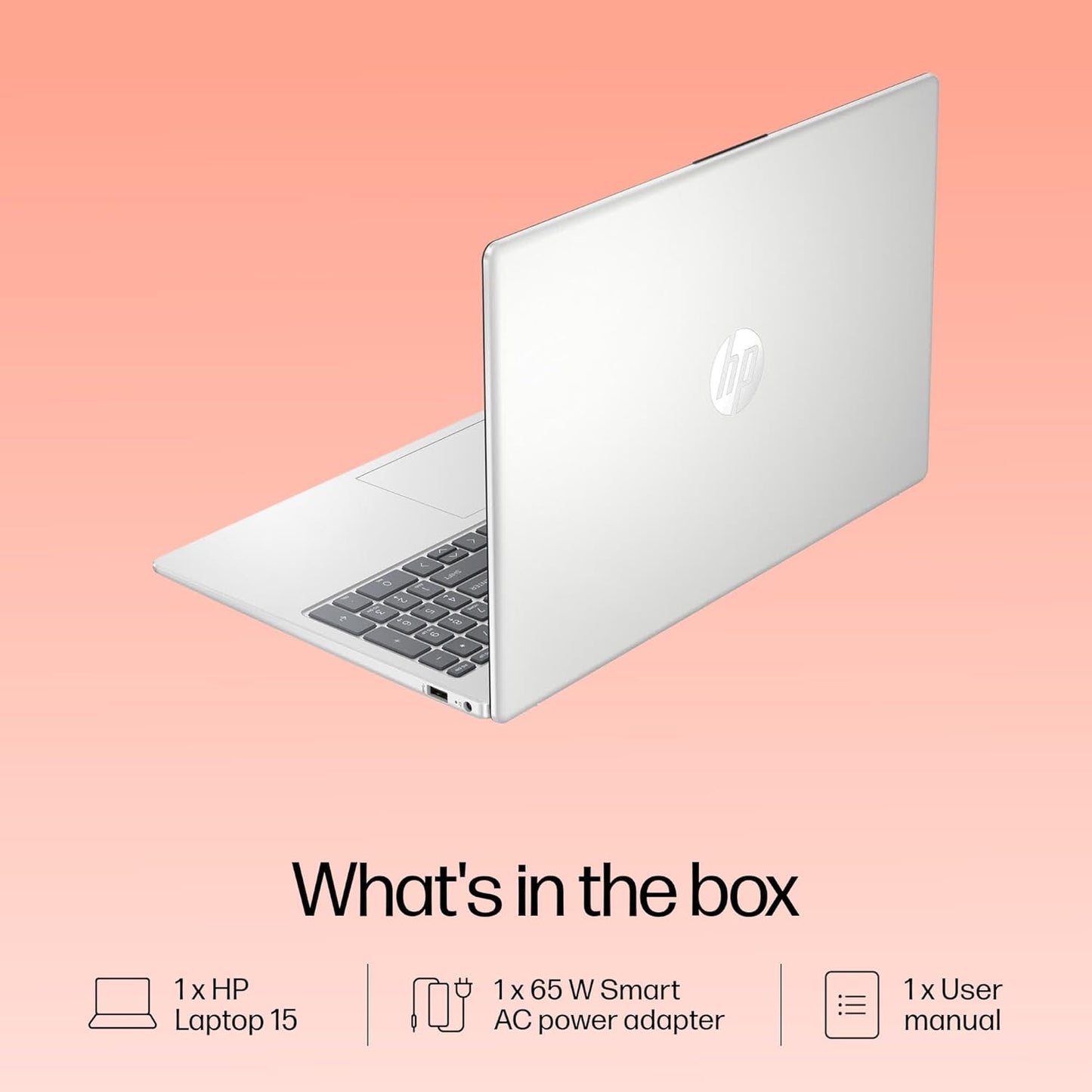 HP 15-FD0149NE | Intel Core™ i5-1334U | RAM 8 GB DDR4 | 512 GB PCIe® NVMe™ M.2 SSD | Display 15.6" FHD | DOS