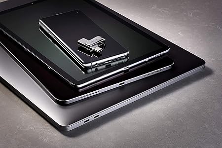 محرك أقراص SanDisk Ultra Dual Drive Luxe USB Type-C سعة 128 جيجابايت - SDDDC4-128G-G46، أسود