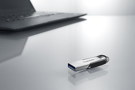 SanDisk 128GB Ultra Flair USB 3.0 Flash Drive - SDCZ73-128G-G46, black