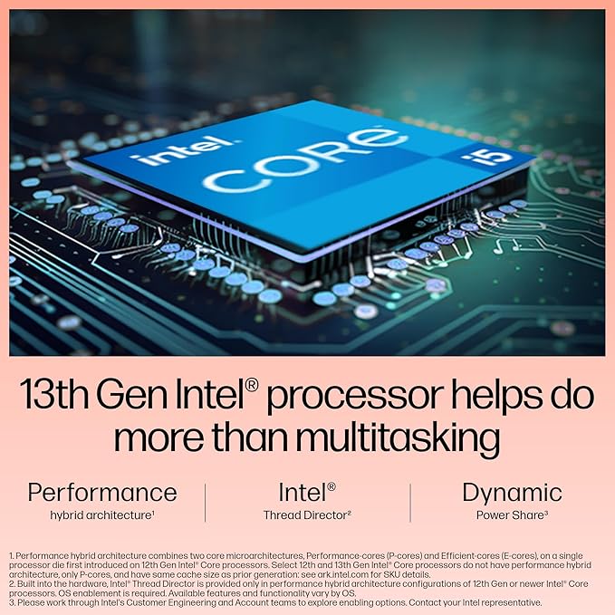 HP 15-FD0149NE | Intel Core™ i5-1334U | RAM 8 GB DDR4 | 512 GB PCIe® NVMe™ M.2 SSD | Display 15.6" FHD | DOS