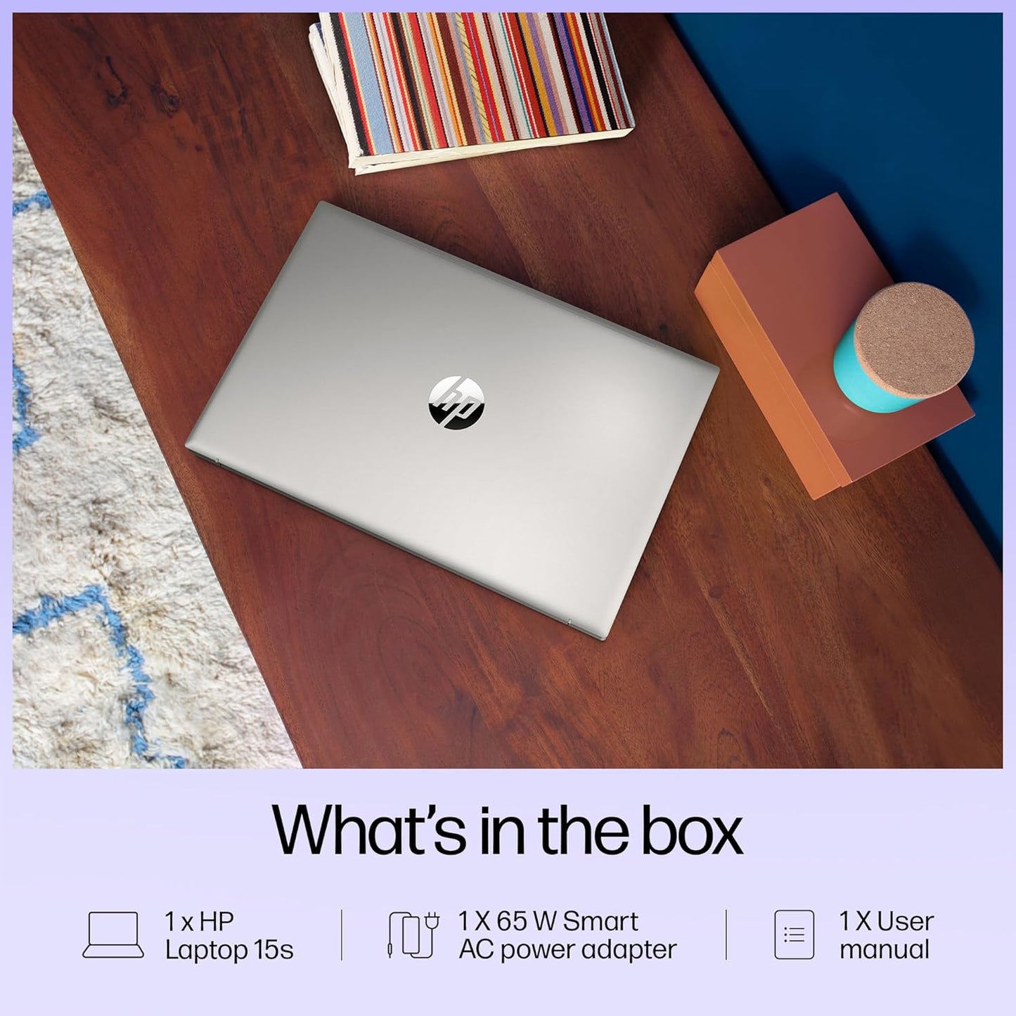 HP Laptop 15s-fq5210ne Intel Core i3- 1215u | 16GB Ram | 512 GB SSD | 15.6 FHD | Dos