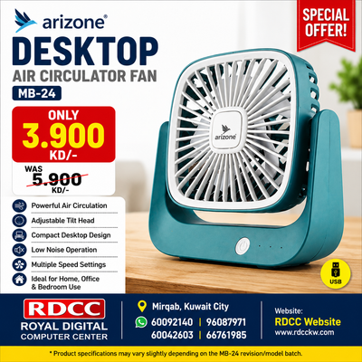 Arizon Desktop Air Circulator FAN MB-24
