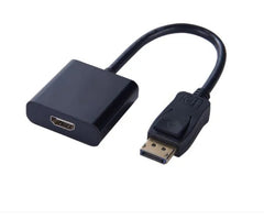 DP to HDMI Adapter, Male DisplayPort to HDMI Female Convertor