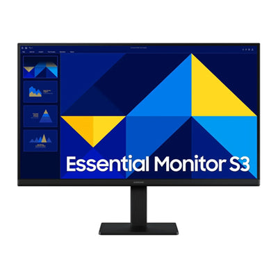 شاشة سامسونج S3 S30GD LS24D300GAM Essential | 24 بوصة FHD | زمن استجابة 5 مللي ثانية | 100 هرتز | HDMI 1.4 | VGA | ضمان لمدة عام