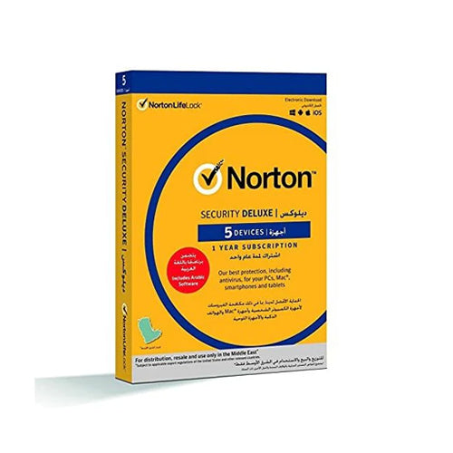 Norton Security Deluxe-5 مستخدم