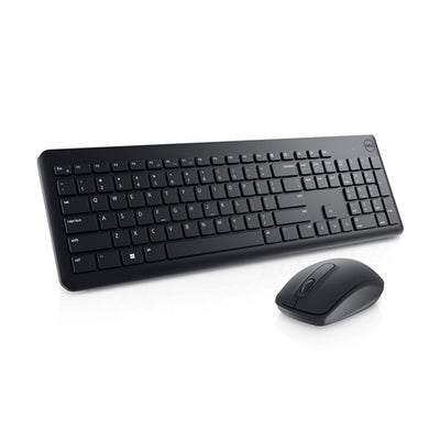 Dell KM3322W Wireless Keyboard and Mouse - 2.40GHz | Optical | 1000dpi | Wireless | Black | Arabic/English Keys - Keyboard & Mouse Combo