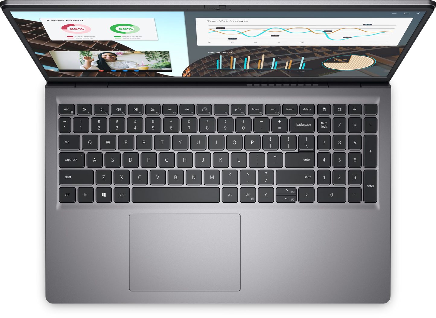 Laptop Dell Vostro 15 3530 | Intel Core i7- 1355U Processor | 16GB RAM DDR4 | Storage 512 GB SSD NVMe | Intel UHD Graphics | 15.6 FHD 120Hz Display | DOS  - No Windows | English Keyboard | 1 Year Warranty