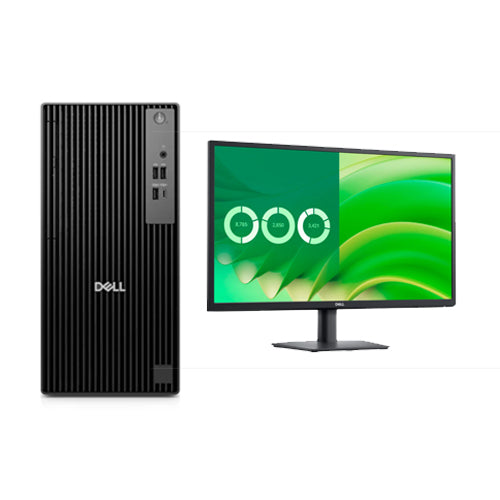 Dell Pro Tower QCT1250, Intel Core I7-14700 Processor, 8GB RAM DDR5, Storage 512GB SSD NVMe, Intergrated VGA, DOS , Display 27 Inch Dell Monitor, 1 Year Warranty