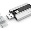 SanDisk SDIX-016G-G57 iXpand 16GB USB Flash Drive and Lightening Cable for iPhone and iPad - White