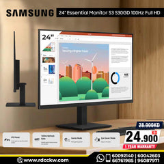 Monitor Samsung S3 S30GD LS24D300GAM Essential | 24.0