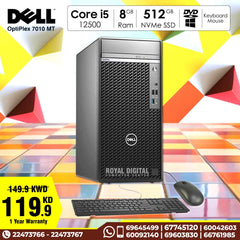 Dell OptiPlex 7010 MT Core i5 8 GB RAM 512 GB  SSD