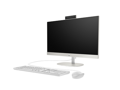 All in One PC | HP Pro One 240 G10 | Intel® Core™ i7-1355U Processor | 8GB RAM DDR4 | Storage 512 GB SSD NVMe | 23.8" Inches FHD | White Color | HP Wired USB Keyboard and Mouse | DOS - No Windows | 1 Year Warranty