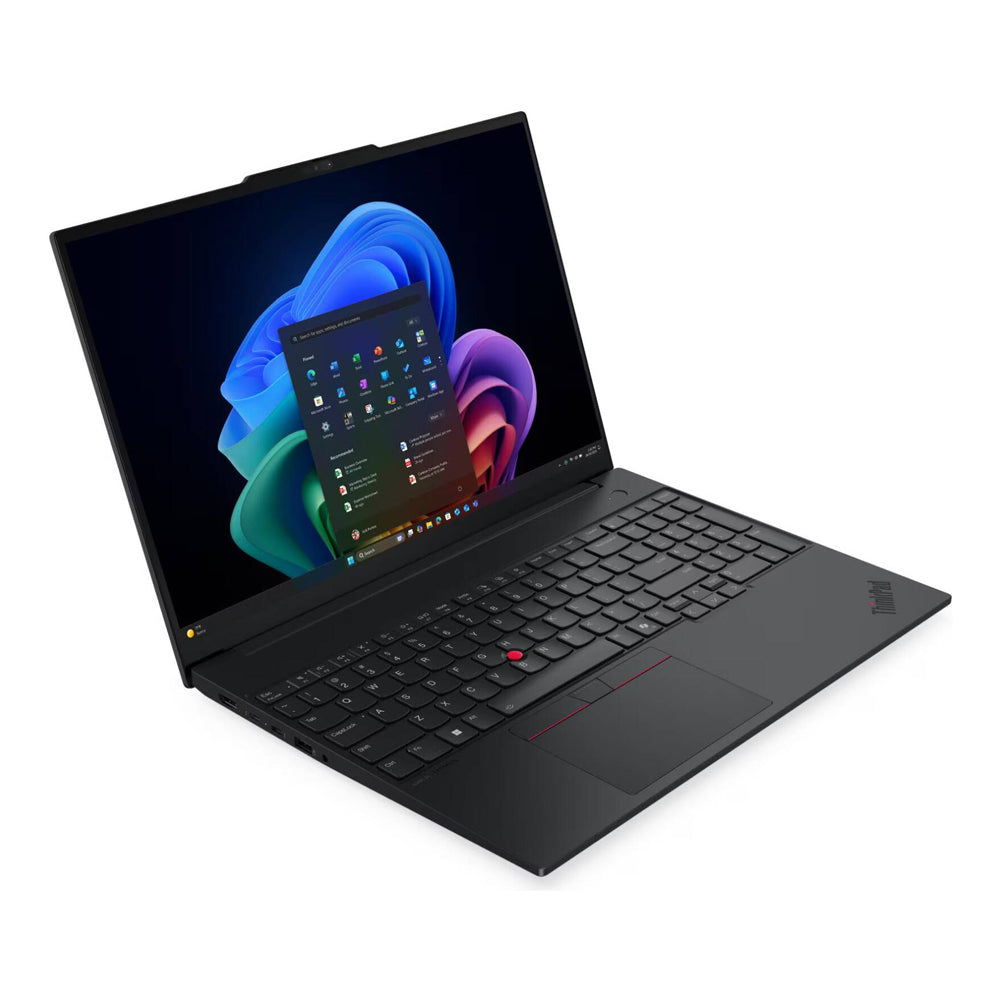 Laptop Lenovo ThinkPad E16 Gen 3 | Intel U7-256V Processor | 16GB RAM DDR5 | 1TB SSD Storage | Dispaly 16" WUXGA IPS | Intel Arc Graphics | FHD + IR Cam | Backlit KB | Wi-Fi 6E | 48Wh | 65W USB-C | Black | 1 Year Warranty