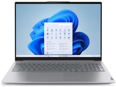 Laptop Lenovo ThinkBook 16 Gen 8 | Intel Core Ultra 7 255H Processor  | 32GB DDR5‑5600 RAM | Storage 512GB PCIe 4.0 SSD | Intel Arc 140T Graphics | Display 16" WUXGA IPS | DOS | Artic Grey | 1 Year Warranty