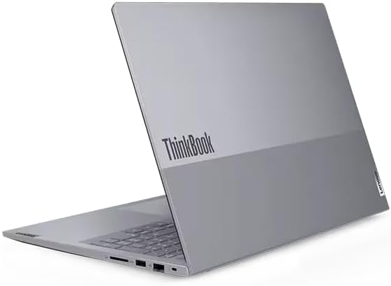 Laptop Lenovo ThinkBook 16 Gen 8 | Intel Core Ultra 7 255H Processor  | 32GB DDR5‑5600 RAM | Storage 512GB PCIe 4.0 SSD | Intel Arc 140T Graphics | Display 16" WUXGA IPS | DOS | Artic Grey | 1 Year Warranty