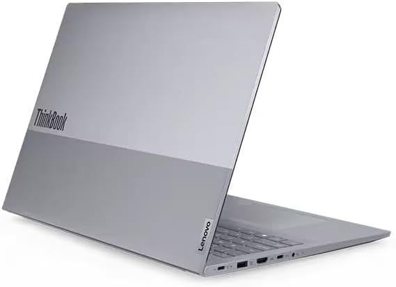 Laptop Lenovo ThinkBook 16 Gen 8 | Intel Core Ultra 7 255H Processor  | 32GB DDR5‑5600 RAM | Storage 512GB PCIe 4.0 SSD | Intel Arc 140T Graphics | Display 16" WUXGA IPS | DOS | Artic Grey | 1 Year Warranty