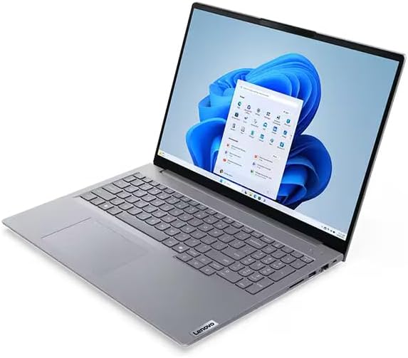 Laptop Lenovo ThinkBook 16 Gen 8 | Intel Core Ultra 7 255H Processor  | 32GB DDR5‑5600 RAM | Storage 512GB PCIe 4.0 SSD | Intel Arc 140T Graphics | Display 16" WUXGA IPS | DOS | Artic Grey | 1 Year Warranty