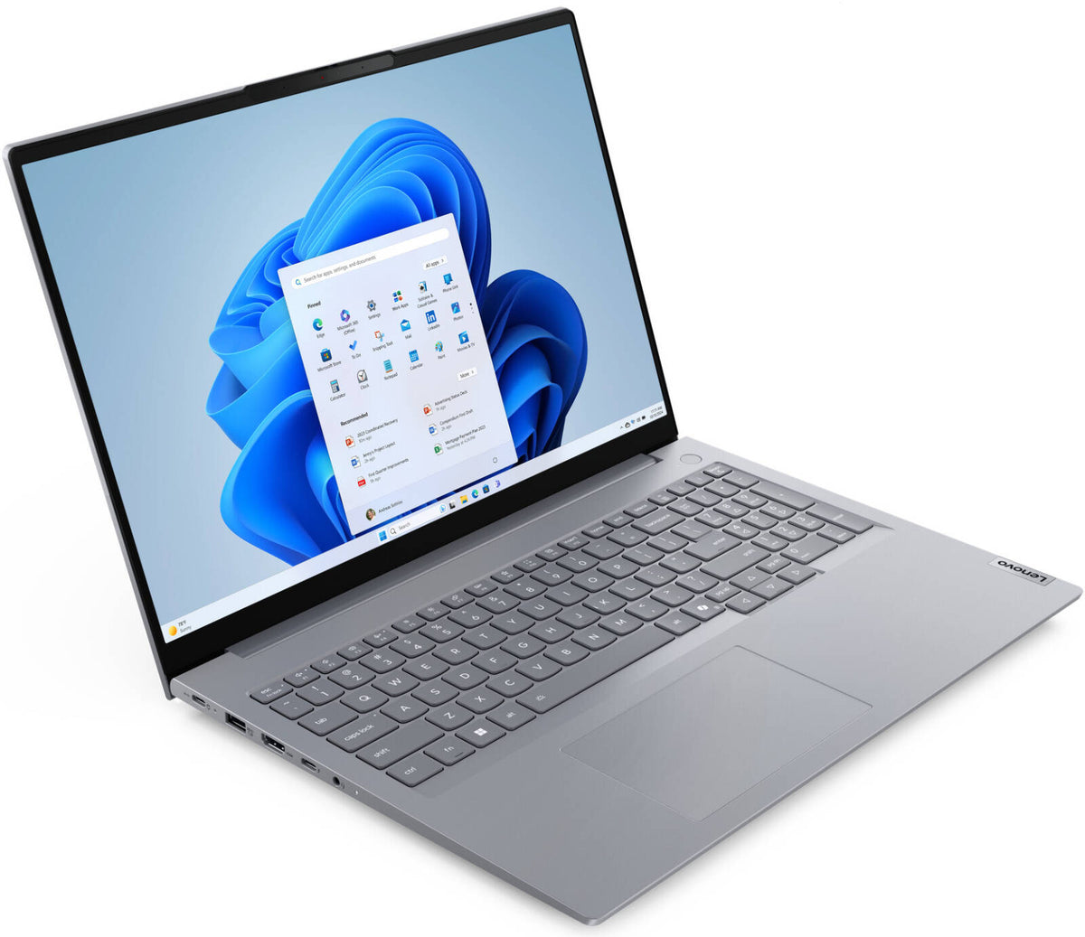 Lenovo ThinkBook 16 G8 | Intel Ultra 9 185H Processor  | Ram 16GB DDR5 | Storage 512GB NVMe M.2 SSD | 1 year Warranty | Arabic/English | Arctic Grey