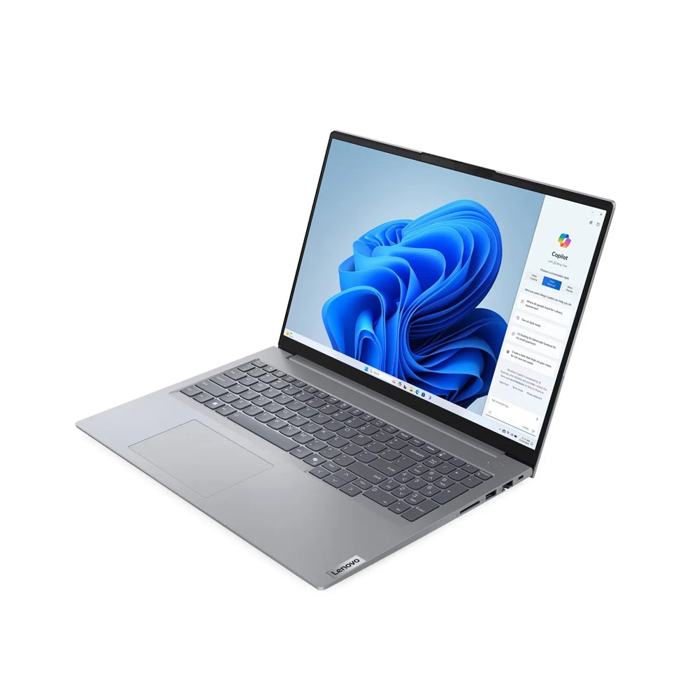 Laptop Lenovo ThinkBook 16 G8 IAL | Intel Core Ultra 7-255H Processor | 16GB DDR5 | Storage 512GB SSD | Integrated Intel Graphics | 16" WUXGA Display | Backlit Keyboard | 21SK0030GR | Arctic Grey | 1 Year Warranty