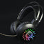 HOCO ESD04 Hi-Res Gaming Audio Stereo Surround Sound Headset with with Breathing RGB Light & Adjustable Microphone for PS4,PS5,PCs, Xbox One and Laptops