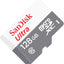 SanDisk 128GB Ultra microSDXC UHS-I Class 10 Memory Card 100 MB/s SDSQUNR-128G-GN6MN