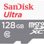 SanDisk 128GB Ultra microSDXC UHS-I Class 10 Memory Card 100 MB/s SDSQUNR-128G-GN6MN