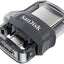 SanDisk Ultra 32GB (Two Pack Bundle) Dual Drive m3.0 (SDDD3-032G-G46) works with Android Devices and Computers Flash Drive with Everything But Stromboli (TM) Lanyard