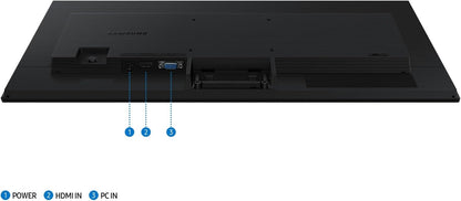 Monitor Samsung S3 S30GD LS24D300GAM Essential | 24.0" Inches FHD | 5ms | 100Hz | HDMI 1.4 | VGA | 1 Year Warranty