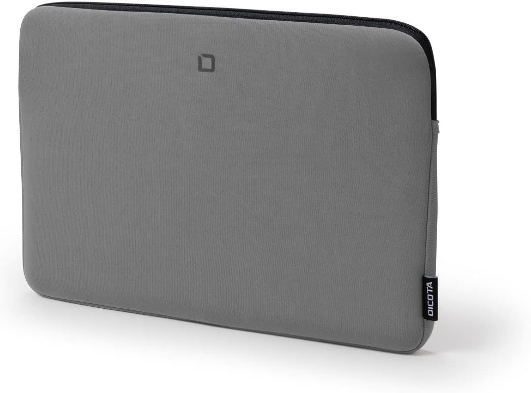 Laptop Sleeve  DICOTA D31292 13-14.1" Grey | Skin Base | Skin Base 33-35.8 CM | 13-14.1 Inches | Fits For MacBook Pro 15 and other device up to 350 - 245 - 30 mm | Color Grey