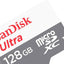 SanDisk 128GB Ultra microSDXC UHS-I Class 10 Memory Card 100 MB/s SDSQUNR-128G-GN6MN