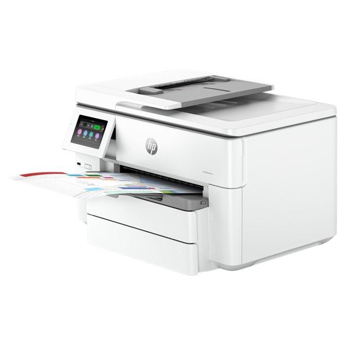 HP OfficeJet Pro 9730 All-in-One Printer (White) | 22ppm / 4800dpi | A3 | USB | LAN | Wi-Fi | Color Inkjet - Printer