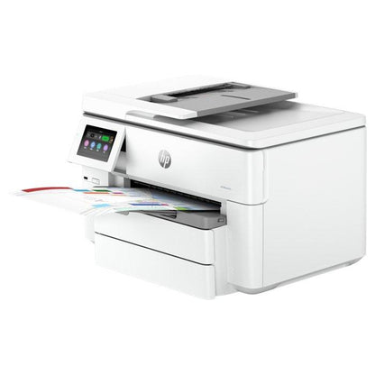 HP OfficeJet Pro 9730 All-in-One Printer (White) | 22ppm / 4800dpi | A3 | USB | LAN | Wi-Fi | Color Inkjet - Printer