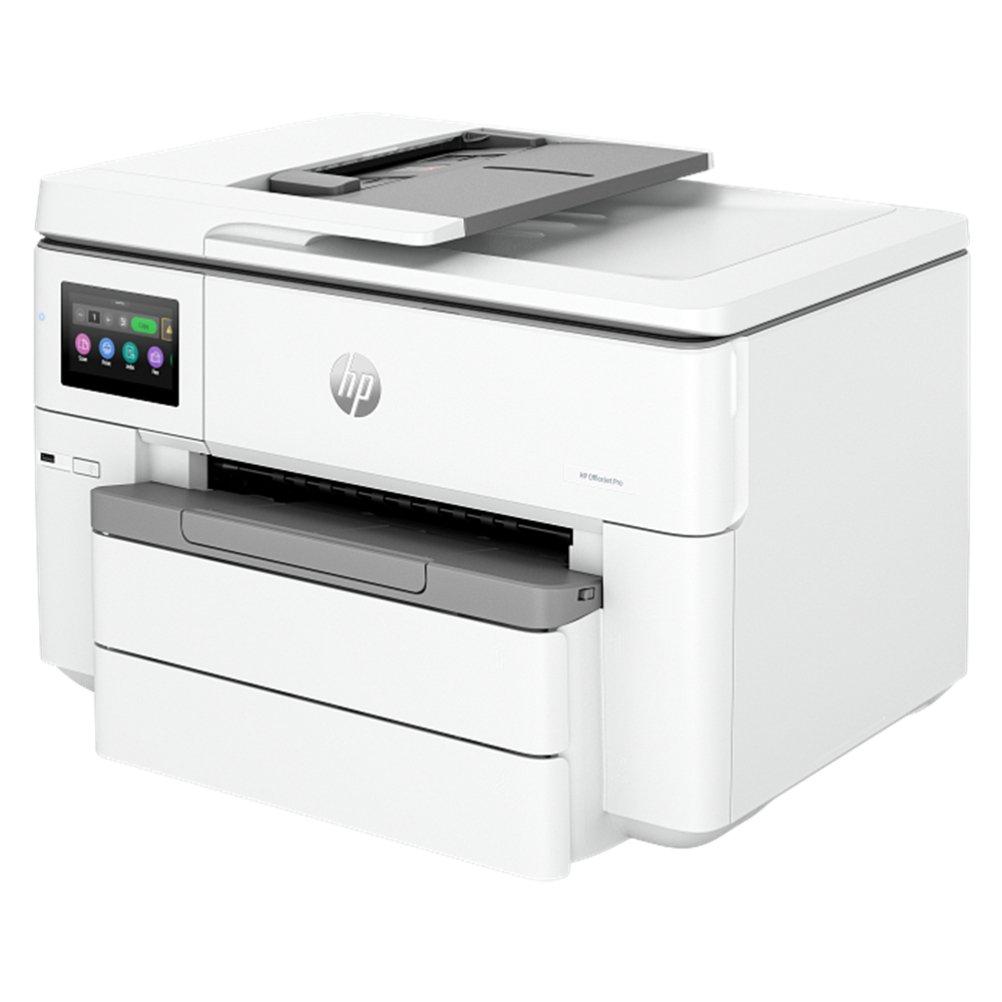 HP OfficeJet Pro 9730 All-in-One Printer (White) | 22ppm / 4800dpi | A3 | USB | LAN | Wi-Fi | Color Inkjet - Printer
