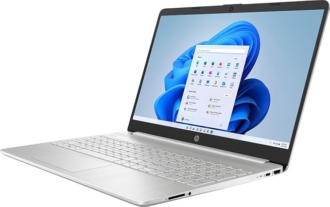 Laptop HP 15S-FQ5020NE | Intel Core i5-1235U Processor 12th Generation | 16GB Ram DDR4 | Storage 512GB NVMe SSD | Intel Integrated VGA | Display 15.6 High Definition | Snow White | Dos - No Windows | 1 Year warranty