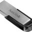 SanDisk 128GB Ultra Flair USB 3.0 Flash Drive - SDCZ73-128G-G46, black