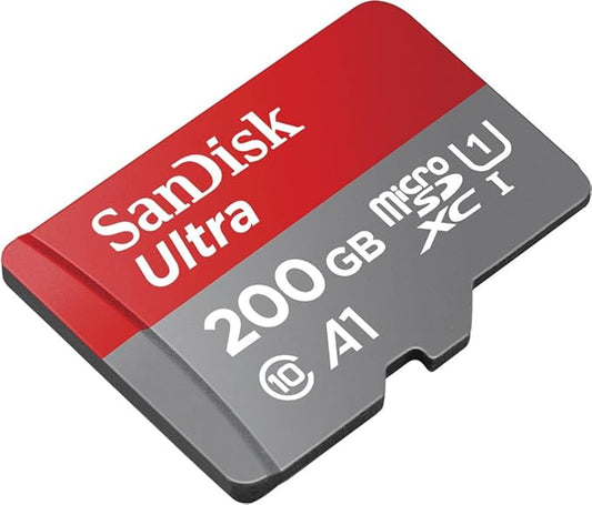 Sandisk Ultra Microsd Uhs-I Card 200Gb, 120Mb/S R, Sdsqua4-200G-Gn6Mn
