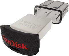 SanDisk Ultra Fit CZ43 64GB USB 3.0 Low-Profile Flash Drive Up To 150MBs Read- SDCZ43-064G-G46 [Older Version]