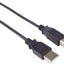 Printer Cable USB 2.0 High Speed Cable M/M 3 m, A Male to B Male, USB Connection Cable  Color Black, Length 1.8M