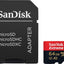 SanDisk 64GB Extreme PRO microSDXC Card + SD Adapter + RescuePro Deluxe, up to 200 MB/s, with A2 App Performance, for Smartphones, Action Cameras or Drones UHS-I Class 10 U3 V30