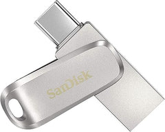 SanDisk 128GB Ultra Dual Drive Luxe USB Type-C - SDDDC4-128G-G46, Black