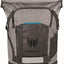 Acer Rolltop Backpack, Grey/Teal, 15.6-inch