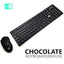Heatz ZK09 Rectangular Chocolate Type Wired Keyboard and Mouse Combo with Gulf Stands, 104 Keys, 1200 DPI Optical Sensor Mice