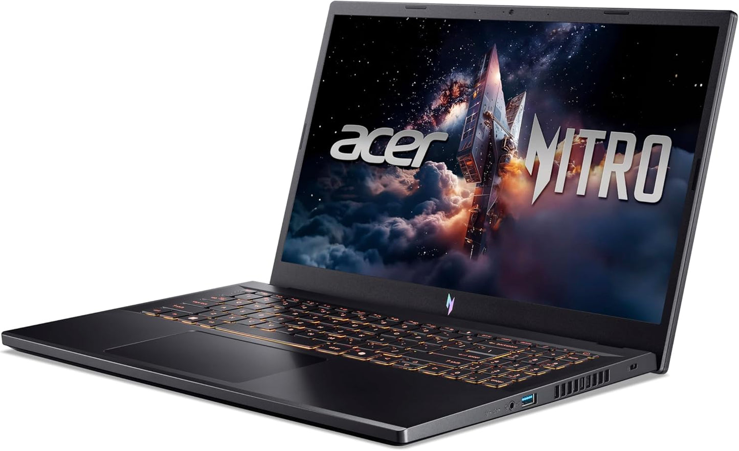 Gaming  Laptop Acer Nitro V15 | Intel Core i9-13900H Processor | Ram 16GB DDR5 RAM | Storage 512GB SSD Nvme | VGA NVIDIA GeForce RTX 5060 - 8GB | Display 15.6" FHD IPS RTX | 1Year Warranty