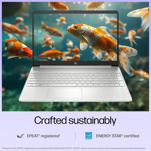 HP Laptop 15s-fq5210ne Intel Core i3- 1215u | 8GB Ram | 512 GB SSD | 15.6 FHD | Dos