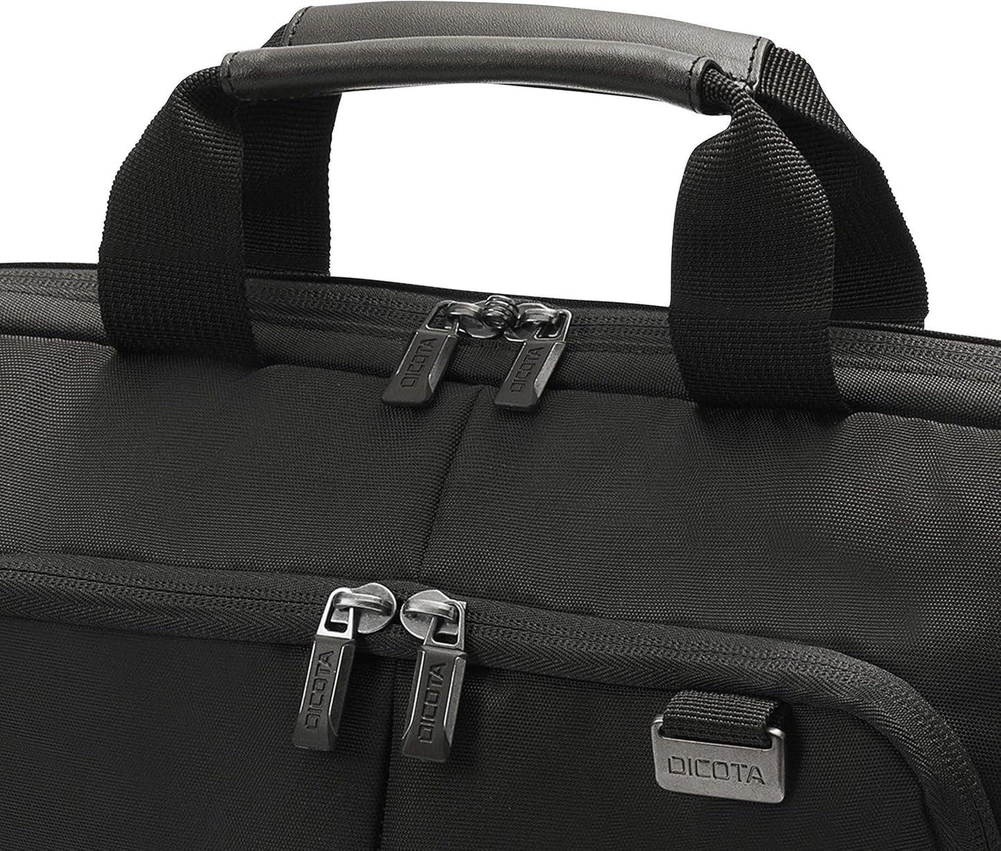 DICOTA Laptop Bag Slim Eco PRO 12-14.1" Black | Model D30990 |  memory foam and EVA frame protection, Length-adjustable shoulder strap